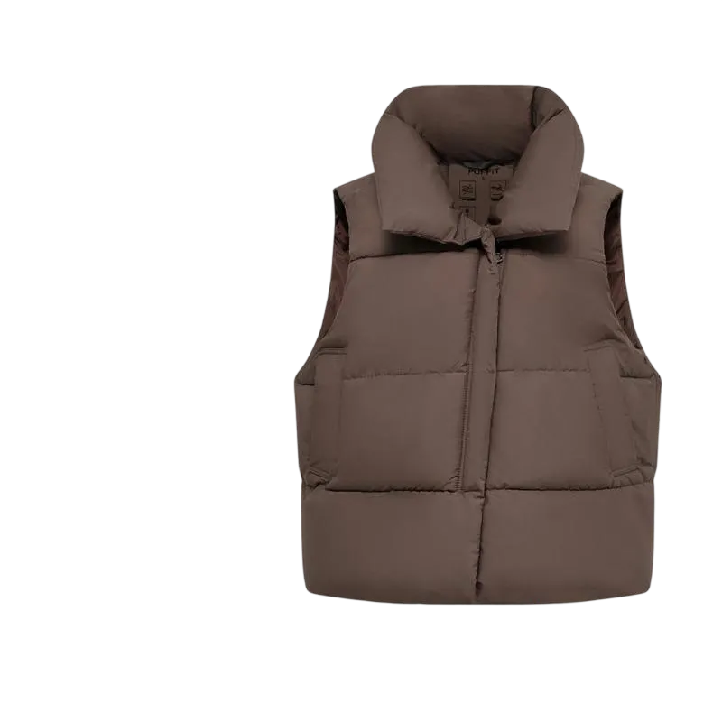 Women Warmer Oversized Puffer Gilet
