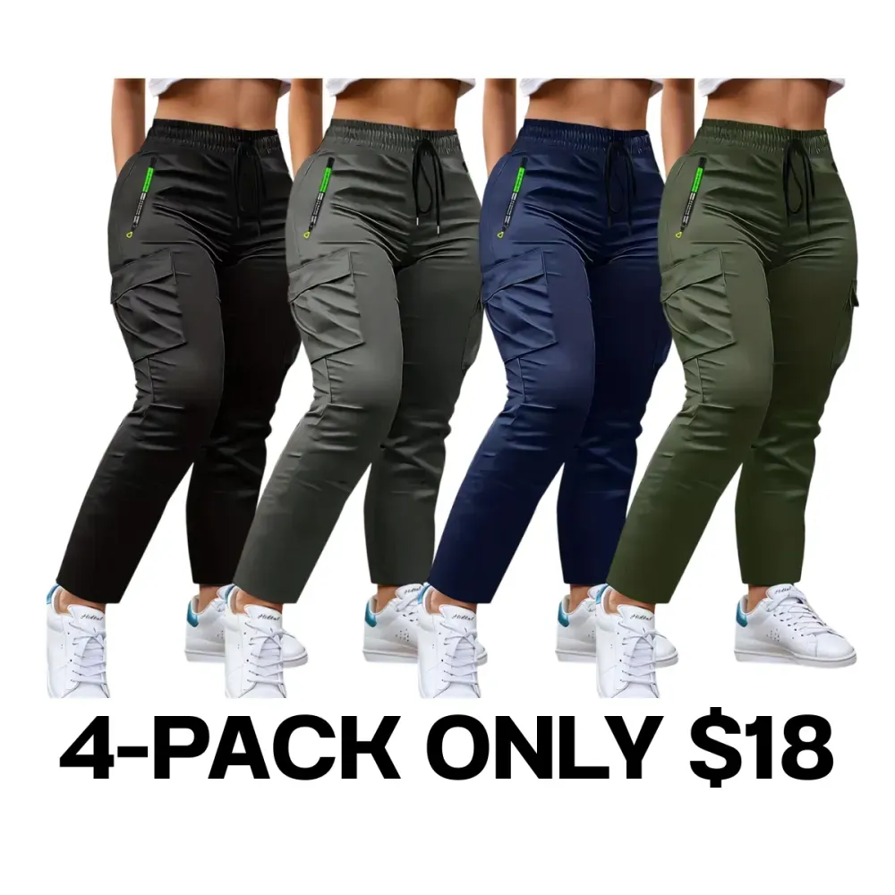 Women's Multi-Pocket Cargo Pants