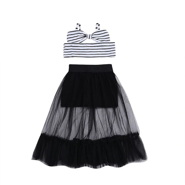 Bownot Stripe Tops Girls  Kid Clothes
