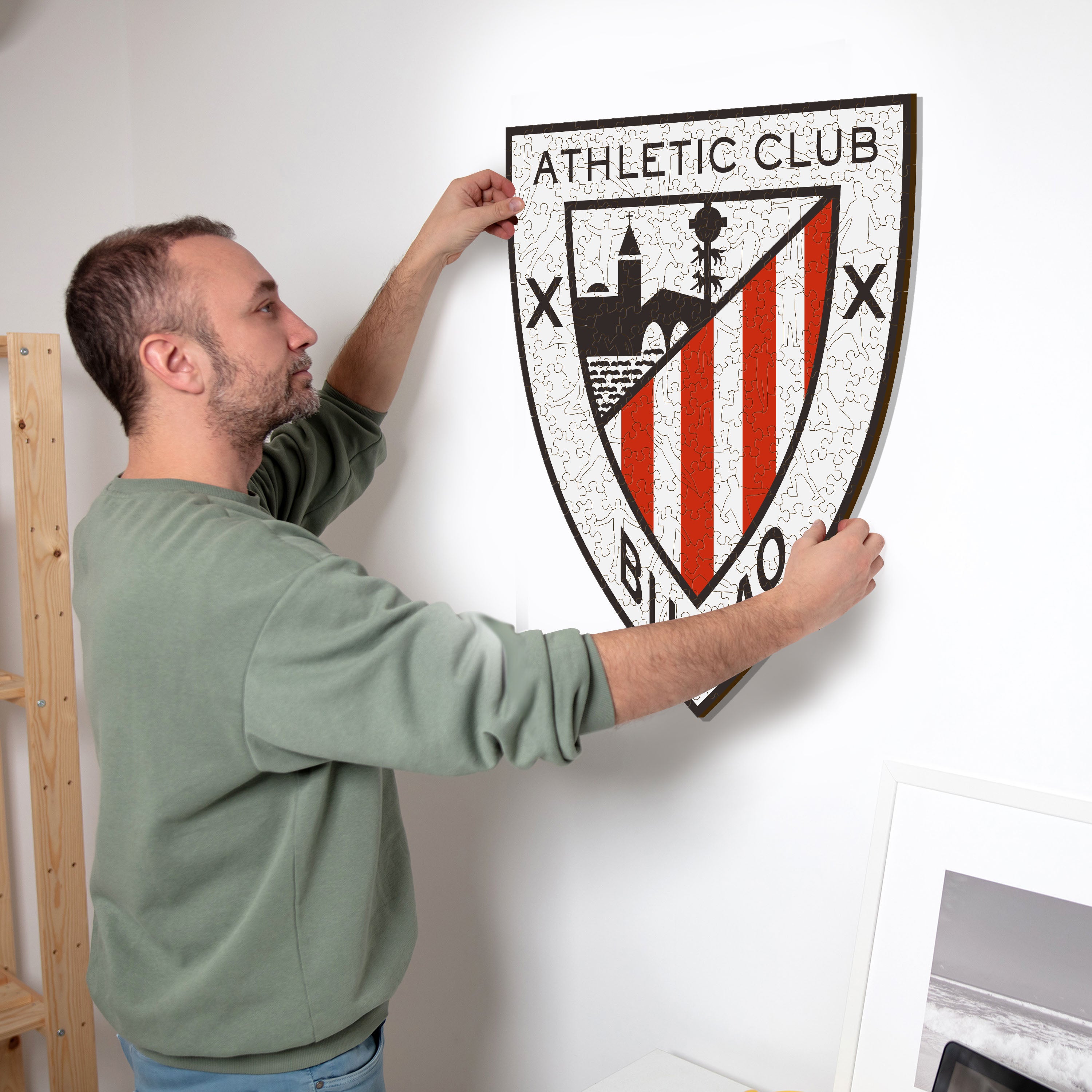 Athletic Club® Logo - Wooden Puzzle