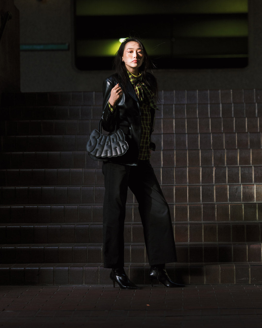 THE PHANTOM FADE SHARK HANDBAG