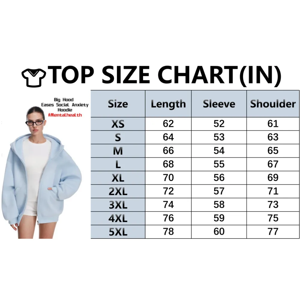 Women's Oversized Zip-Up Hoodie