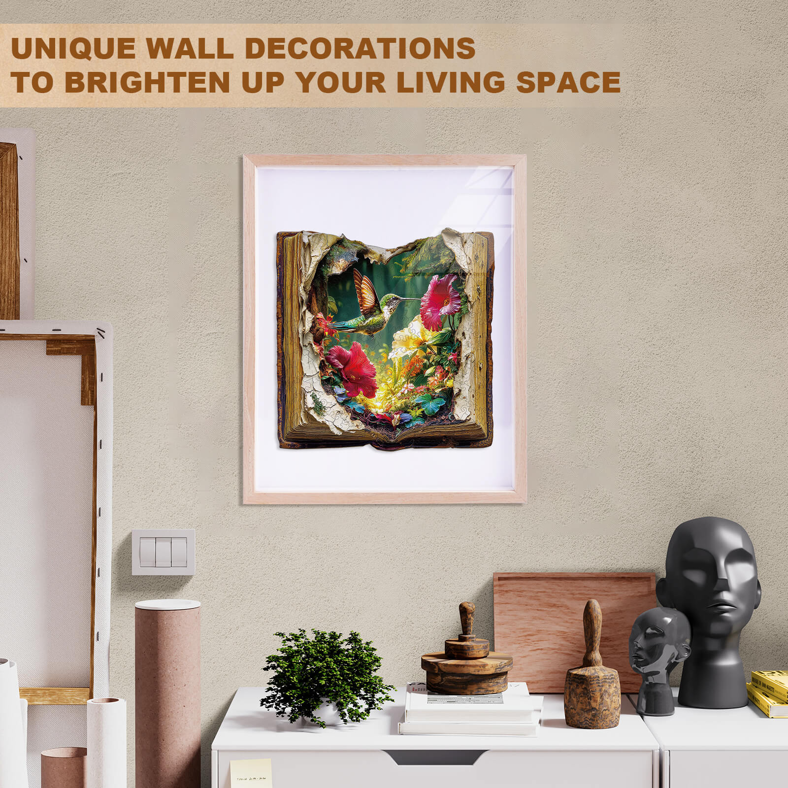 Whispering Wings Wooden Jigsaw Puzzle