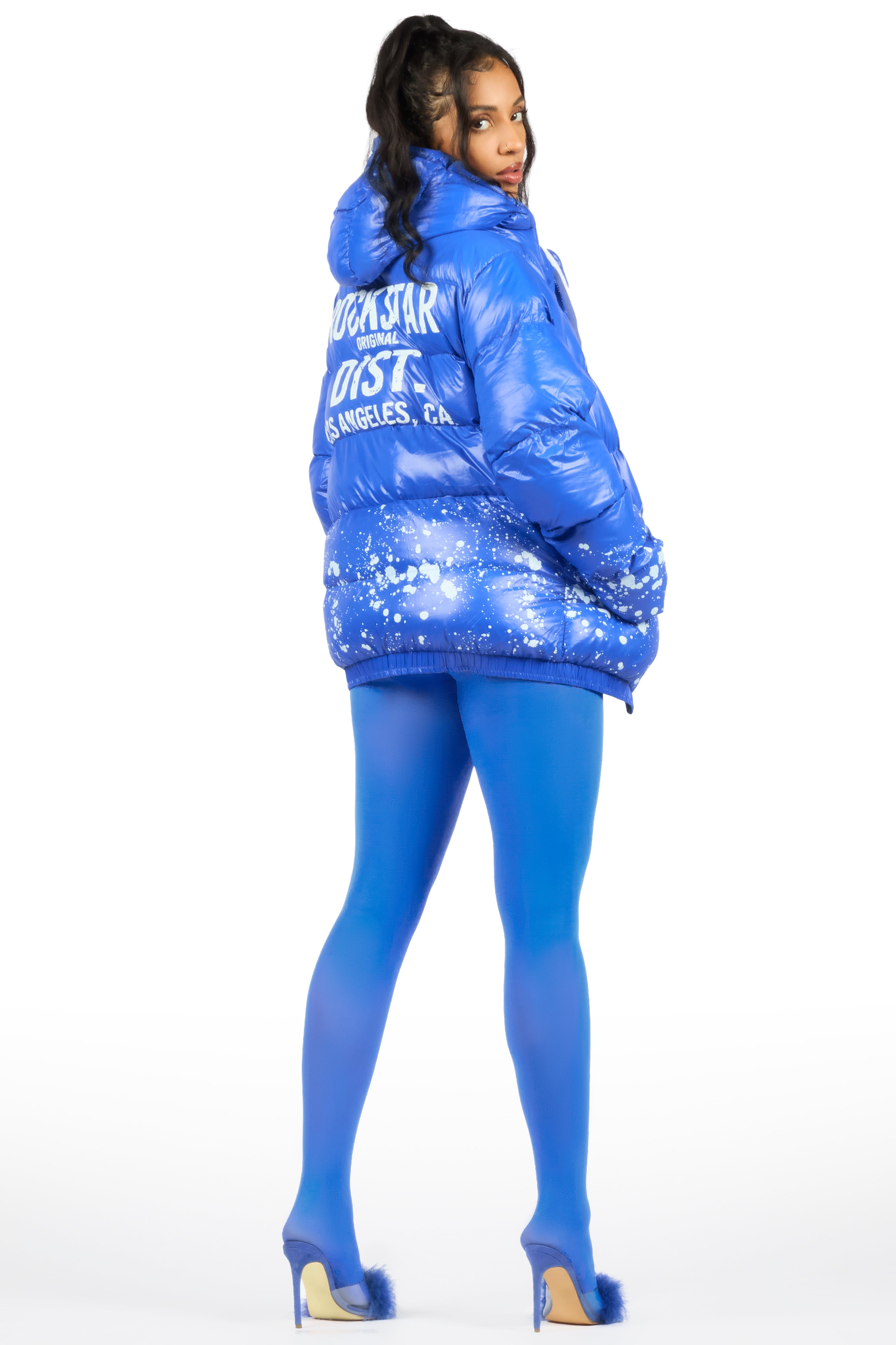 Art Dist. 2.0 Royal Blue Puffer Jacket