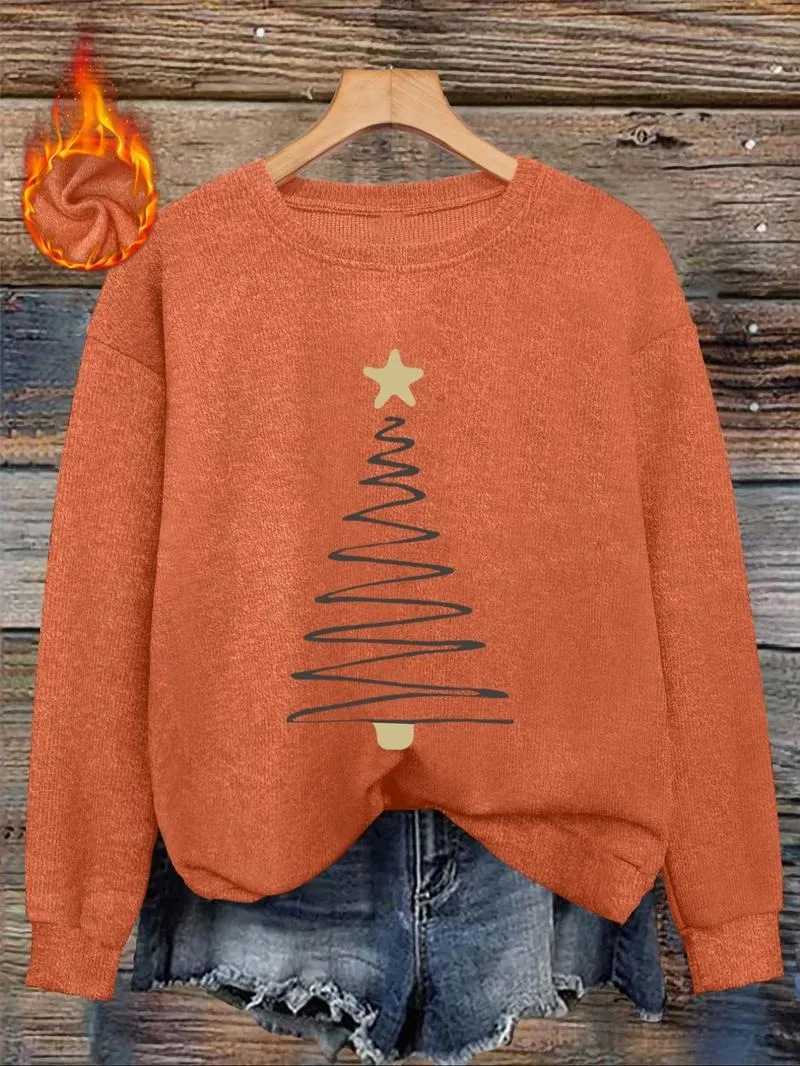 [Autumn and Winter] Women's casual and fashionable round neck faux sweater tops