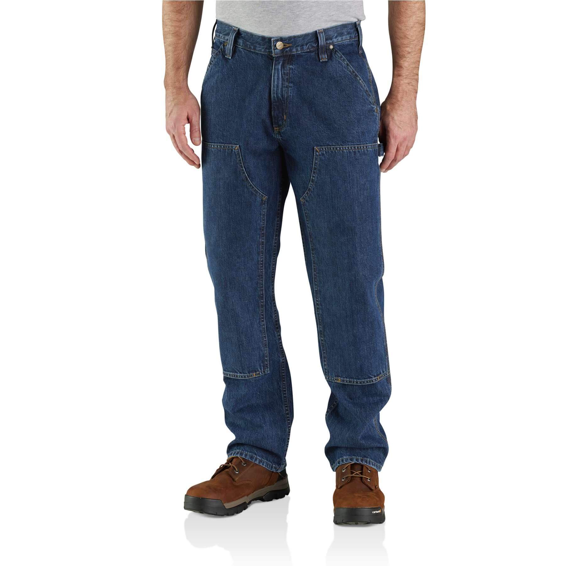CHT Loose Fit Straight Leg Double-Front Logger Jeans 104944