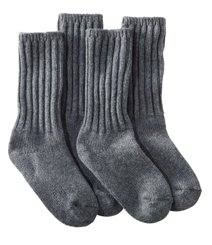 Adults' Merino Wool Ragg Socks, 10