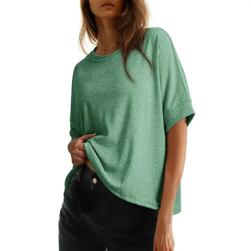 Women's Tops Oversized Basic Tee