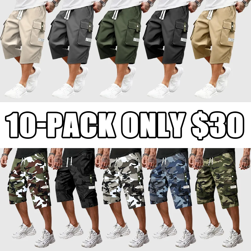Men's Summer Casual Cargo Shorts