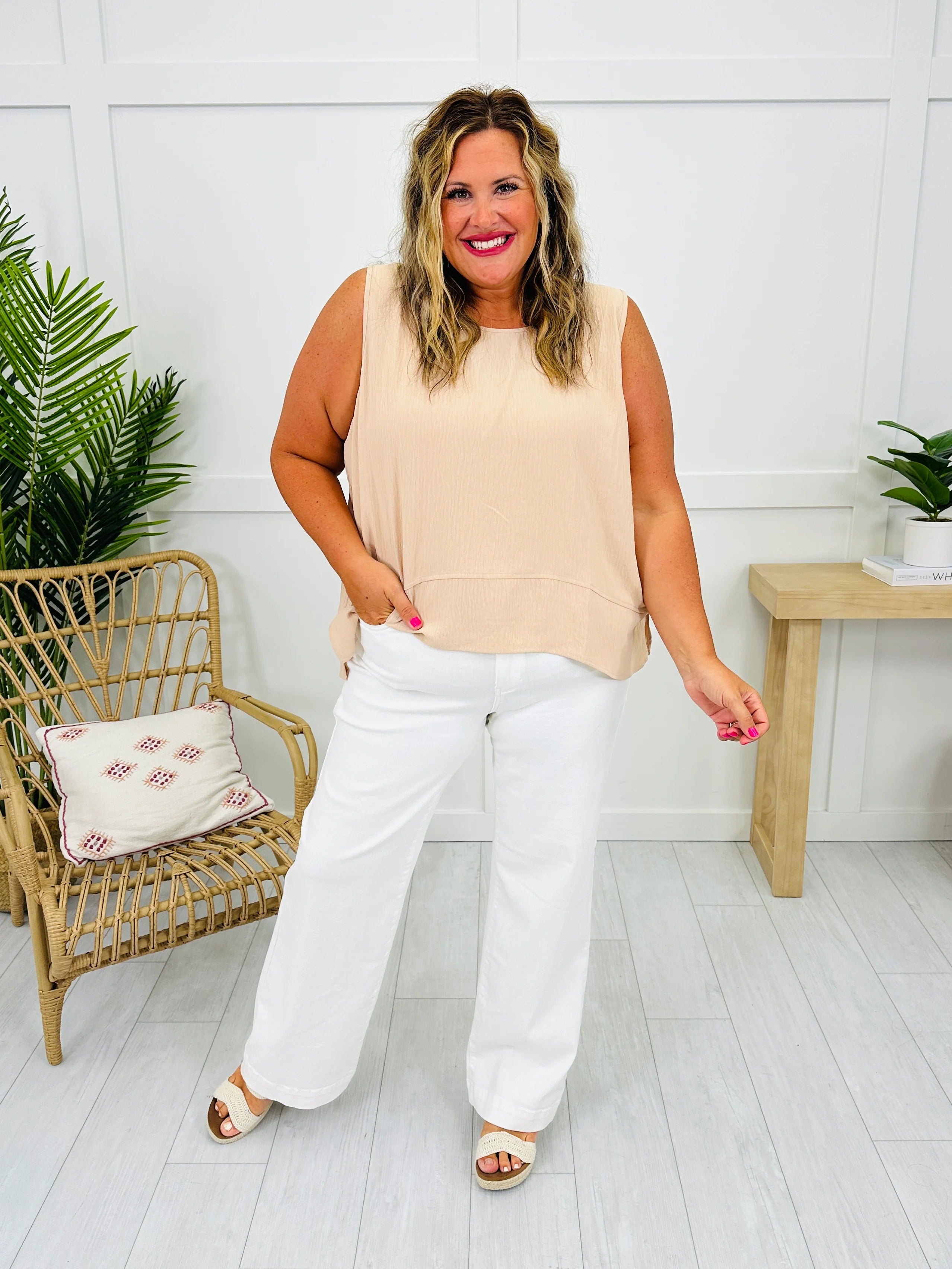 Judy Blue Anything But Ordinary Wide Leg Jeans