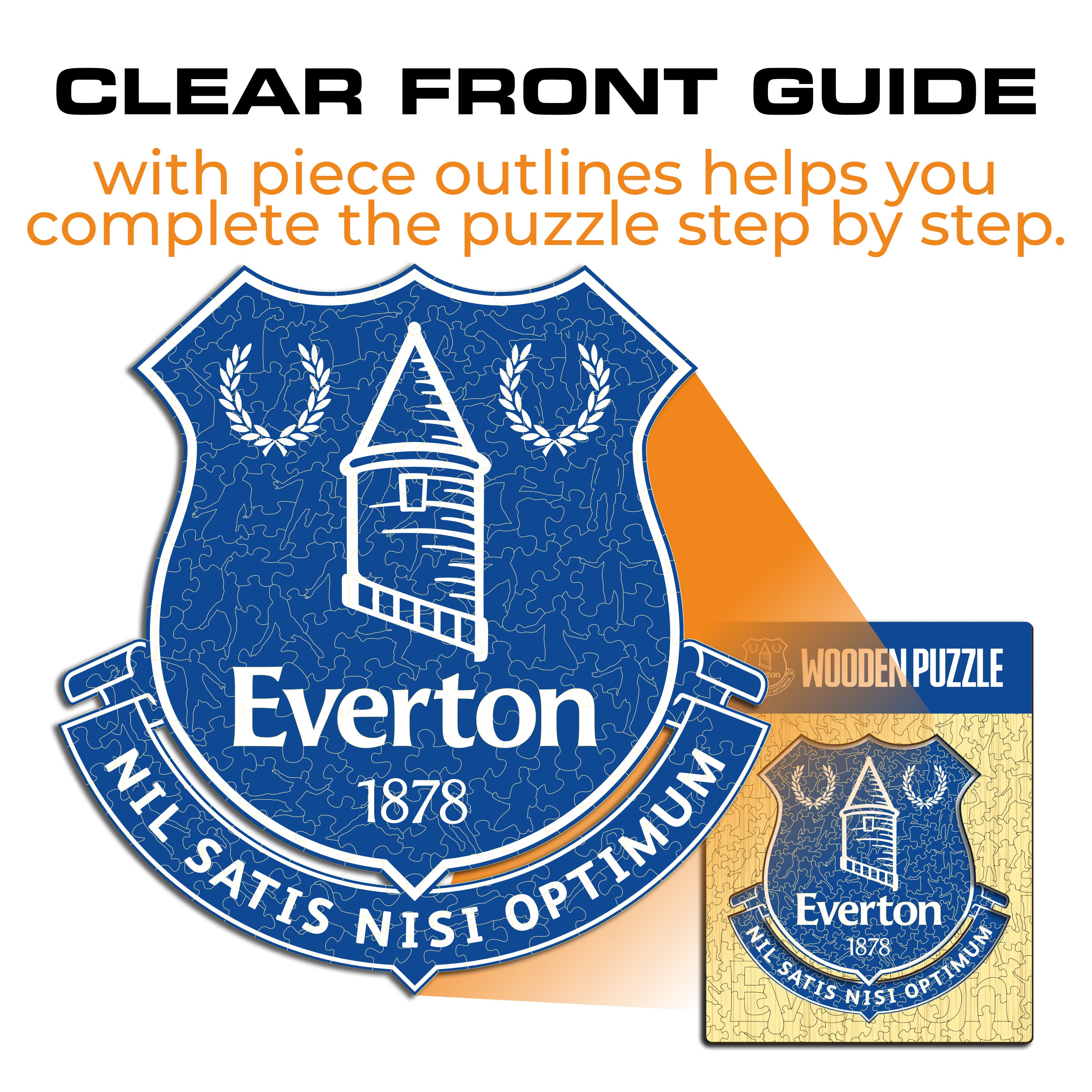 Everton FC® Logo - Wooden Puzzle