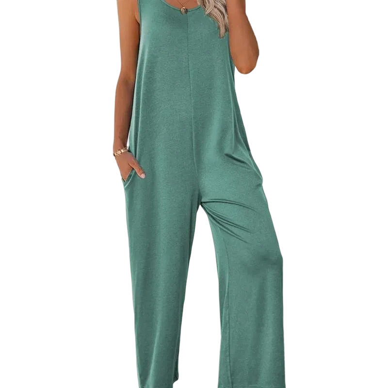 Women's sleeveless jumpsuit