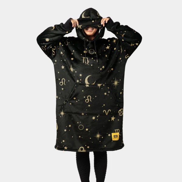 Wearable blanket Oversized with sherpa lining One size fits most.