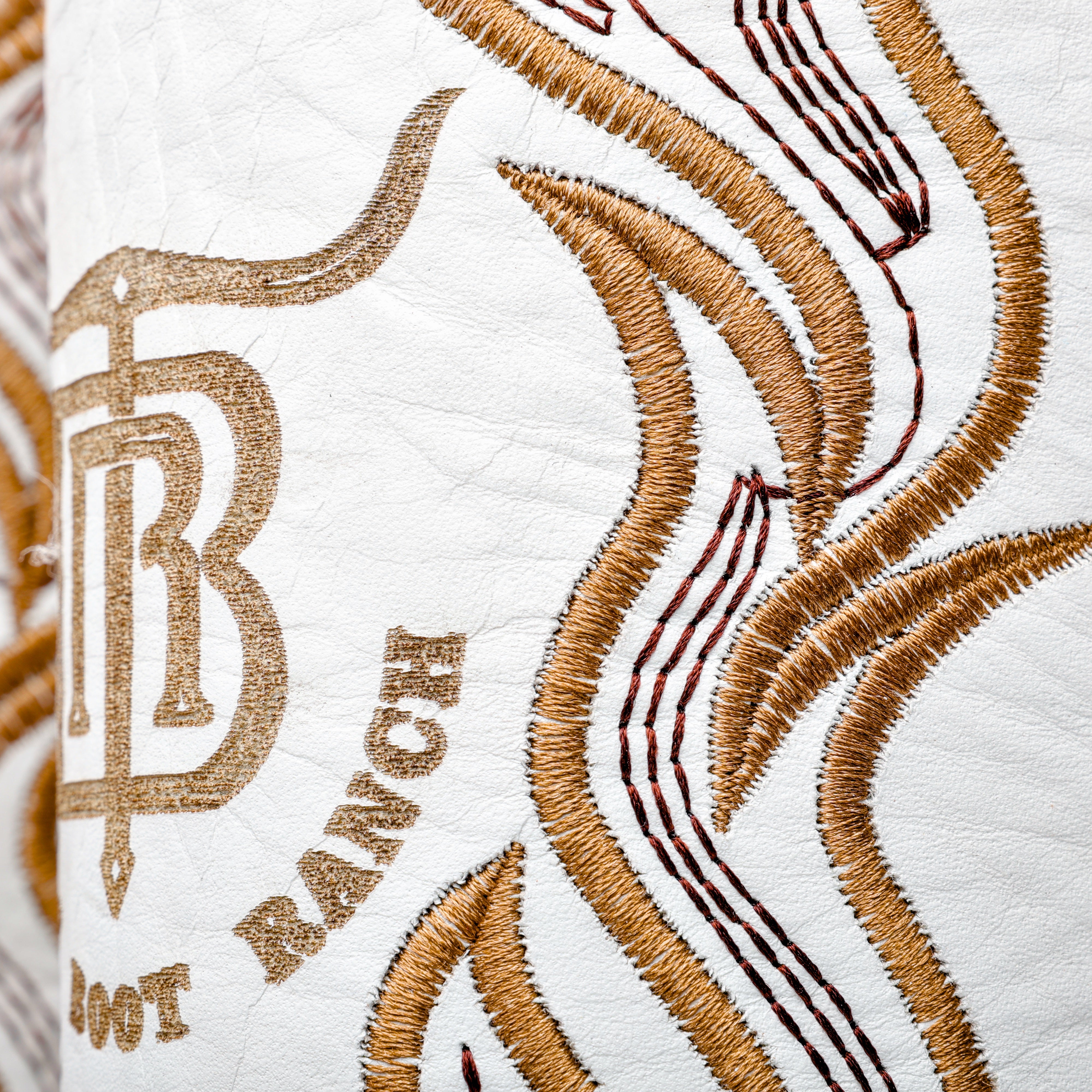 Matte Tan Jumbo Pirarucu Leather Boots - Square Toe