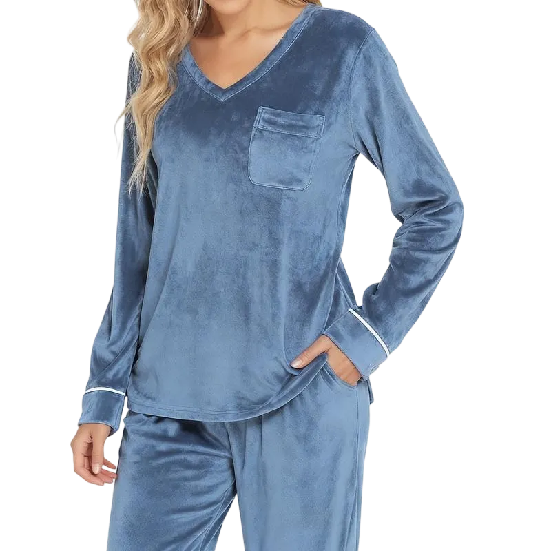 Pajamas Sets Velvet PJs Set