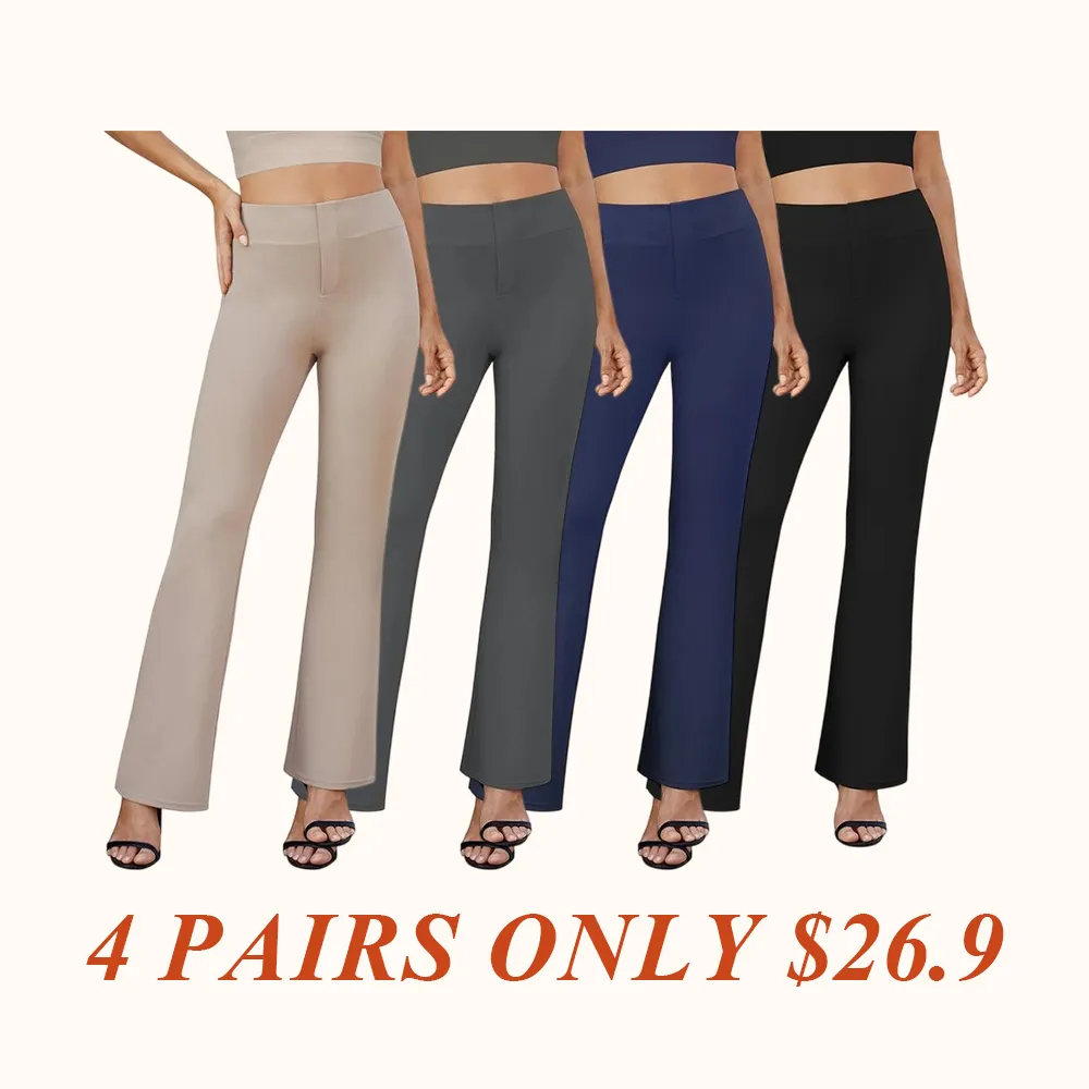 Womens Bootcut Dress Pants Business Casual Work Pants
