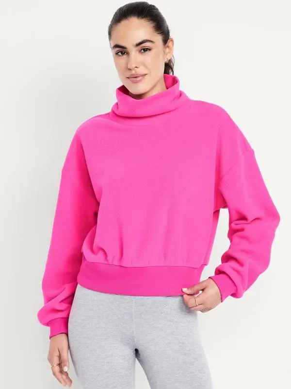 Women's Oversized Performance Microfleece Sweatshirt