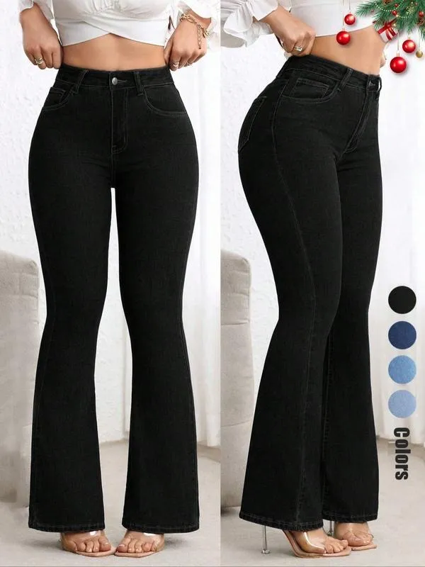 Women's Slim Fit Flare Pants