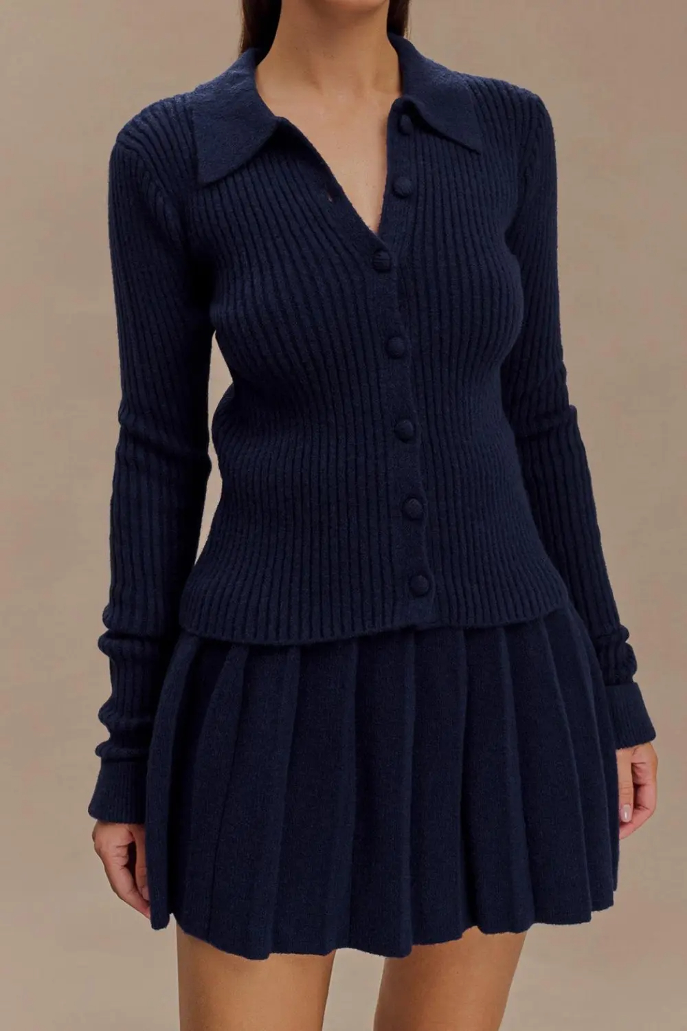 Long Sleeve Button Cardigan