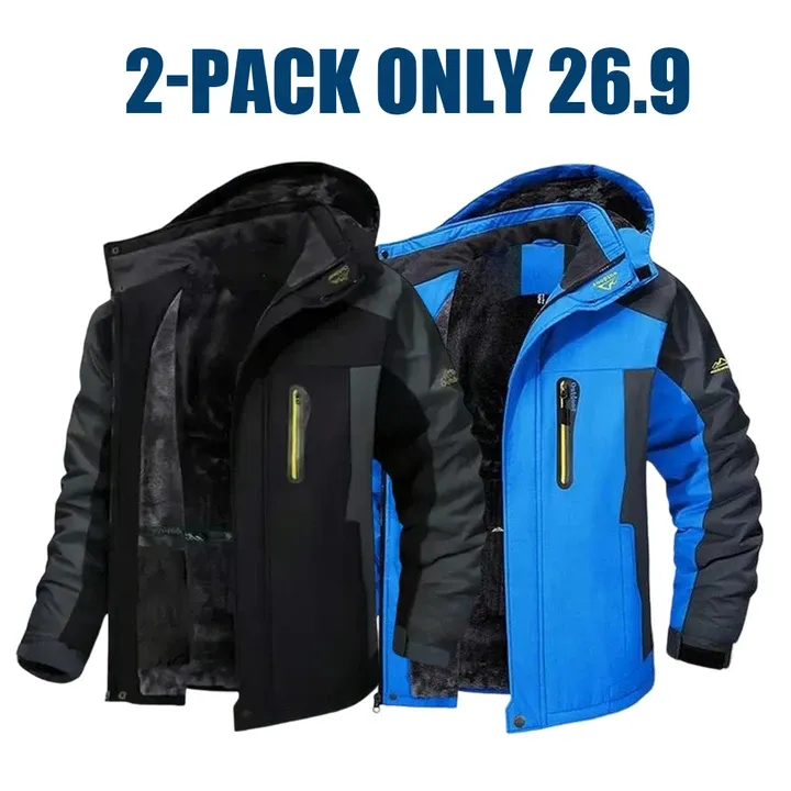 Men's Winter Warm Waterproof Hiking Jacket