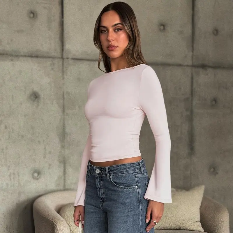 Women's Long Bell Sleeve Shirts