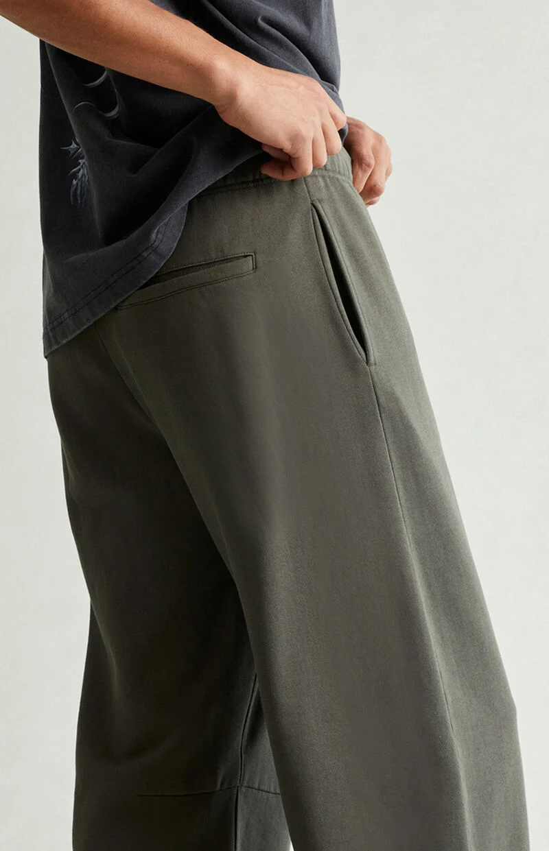 GYM PEOPLE Men's Baggy Fleece Workout Sweatpants with Pockets