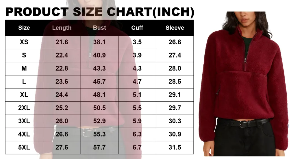 Womens Fleece Sweatshirts