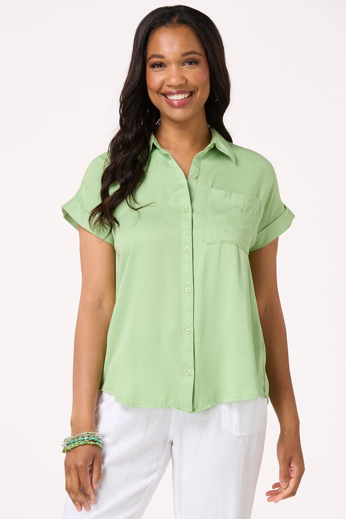 Solid Chambray Shirt