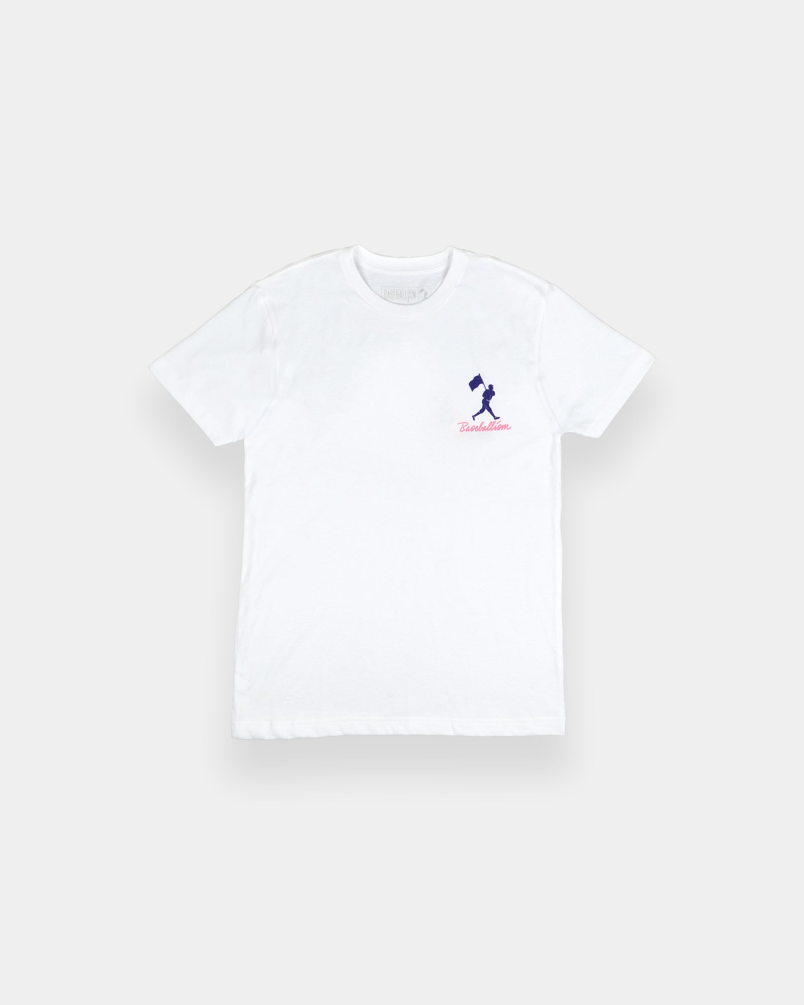 Yuvi Happy Place Baseballism T-Shirt (White) - Youth