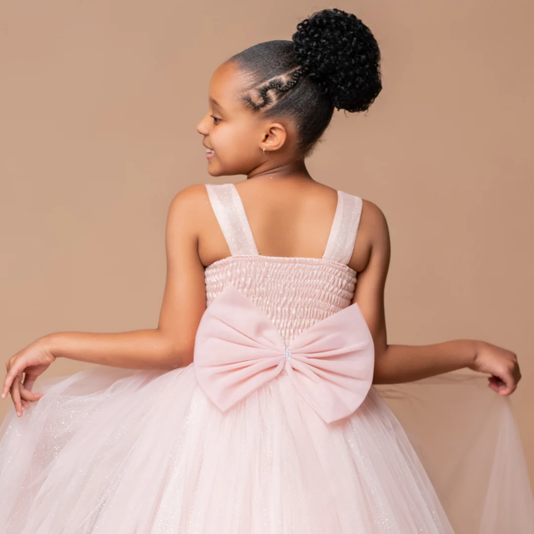 Pale Pink Sparkle Dress