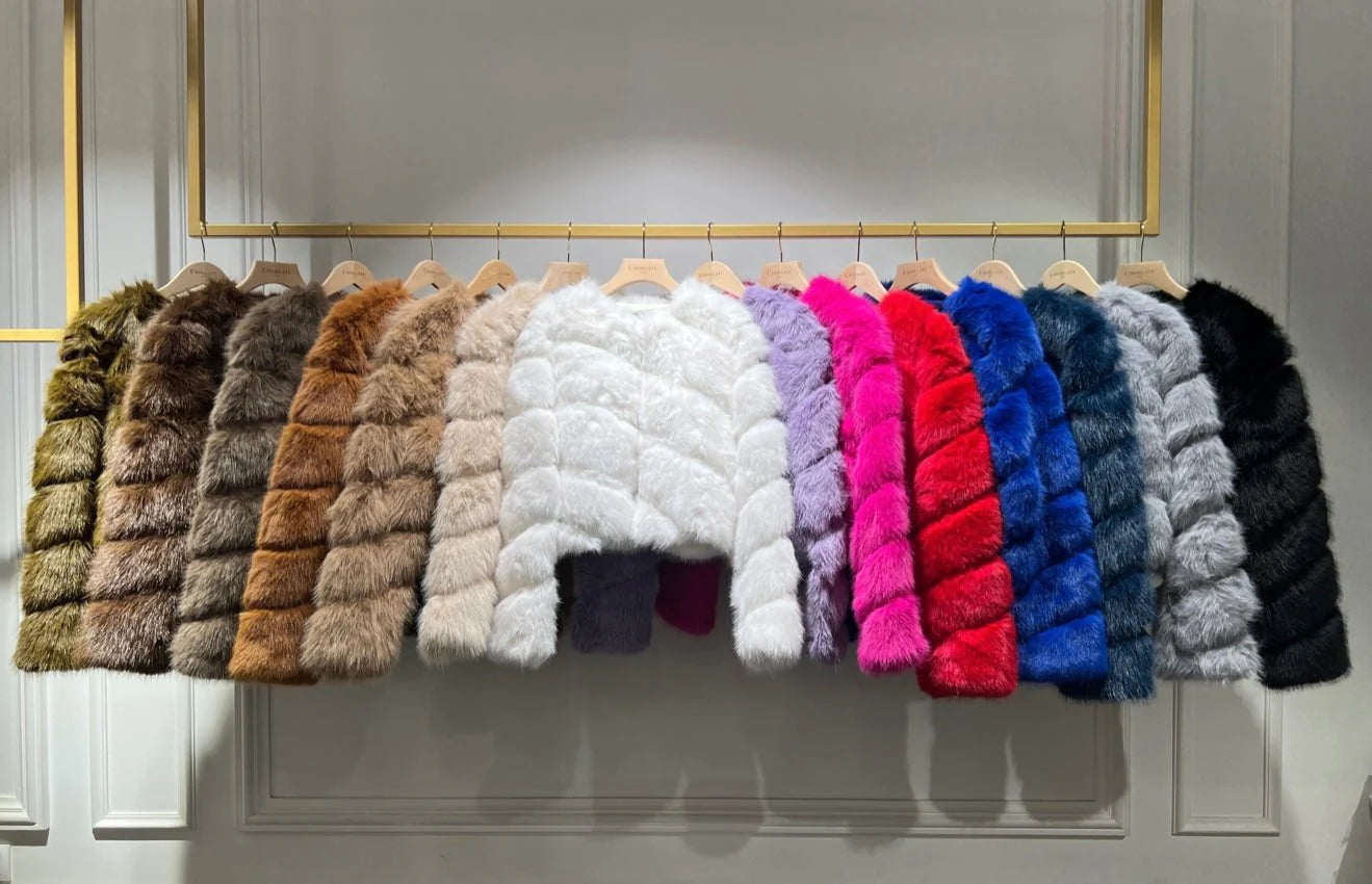 Foxy Faux Fur Jacket