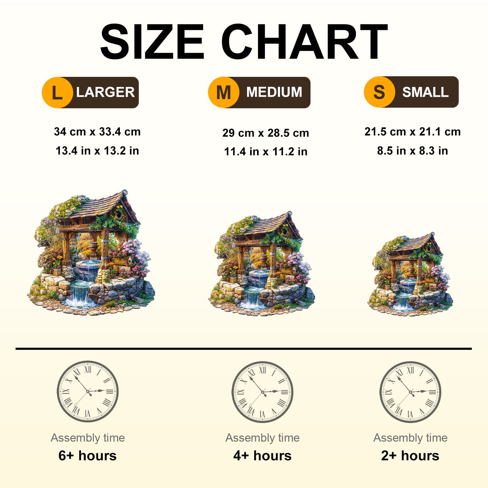 Springwell Garden Wooden Jigsaw Puzzle