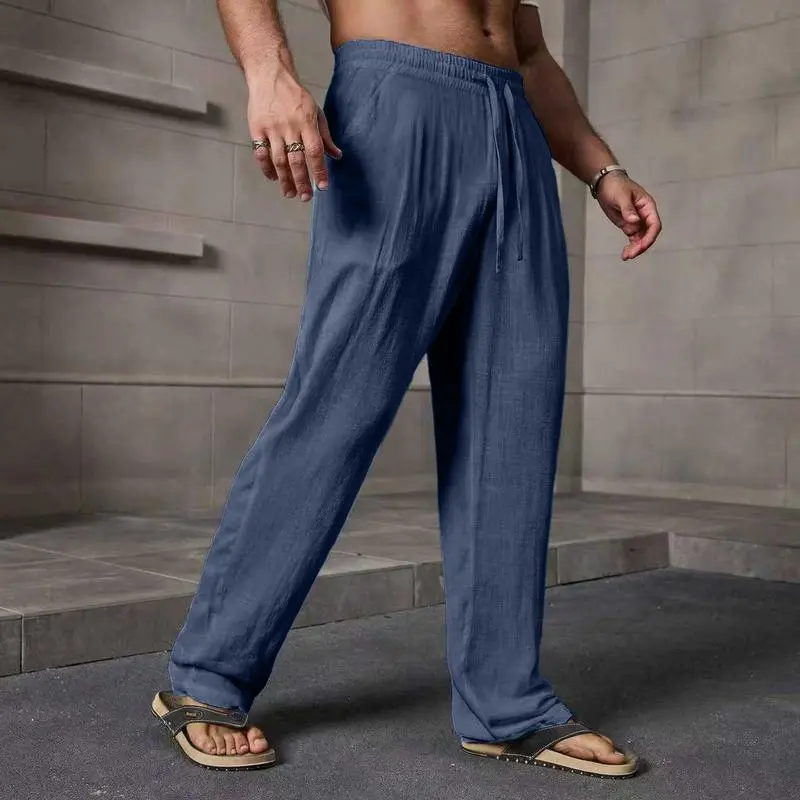 Men's Summer Casual Retro Linen Trousers