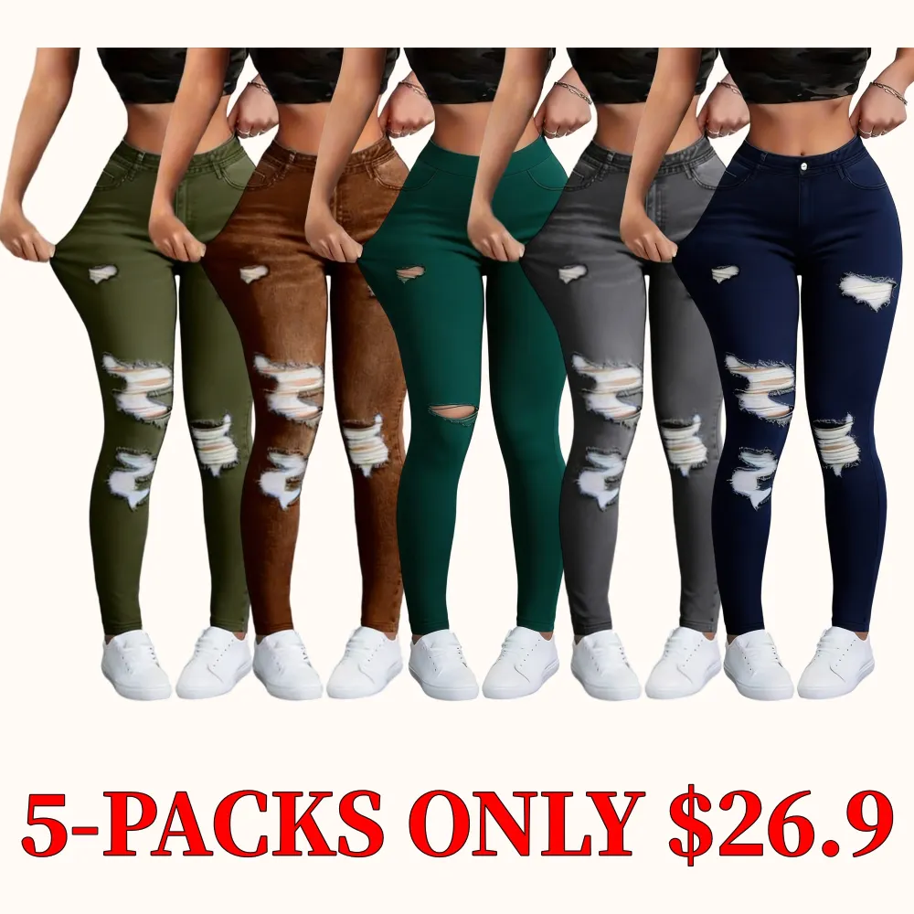 New women's jeans, slim-fitting and flattering, with an elegant flared leg design