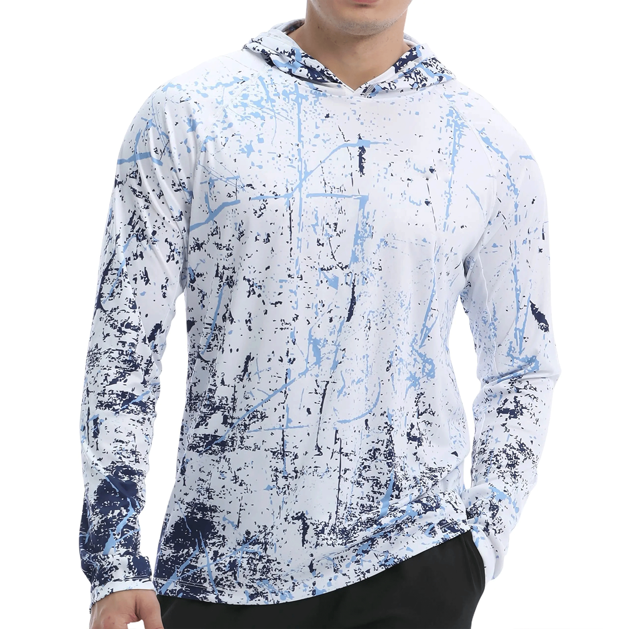 ☀️ Men's UPF 50+ Sun Protection Hoodie Shirt