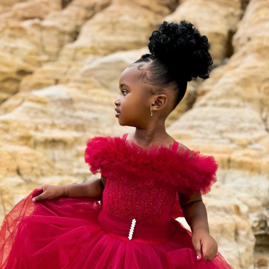 Deep-Red Cinderella Dress