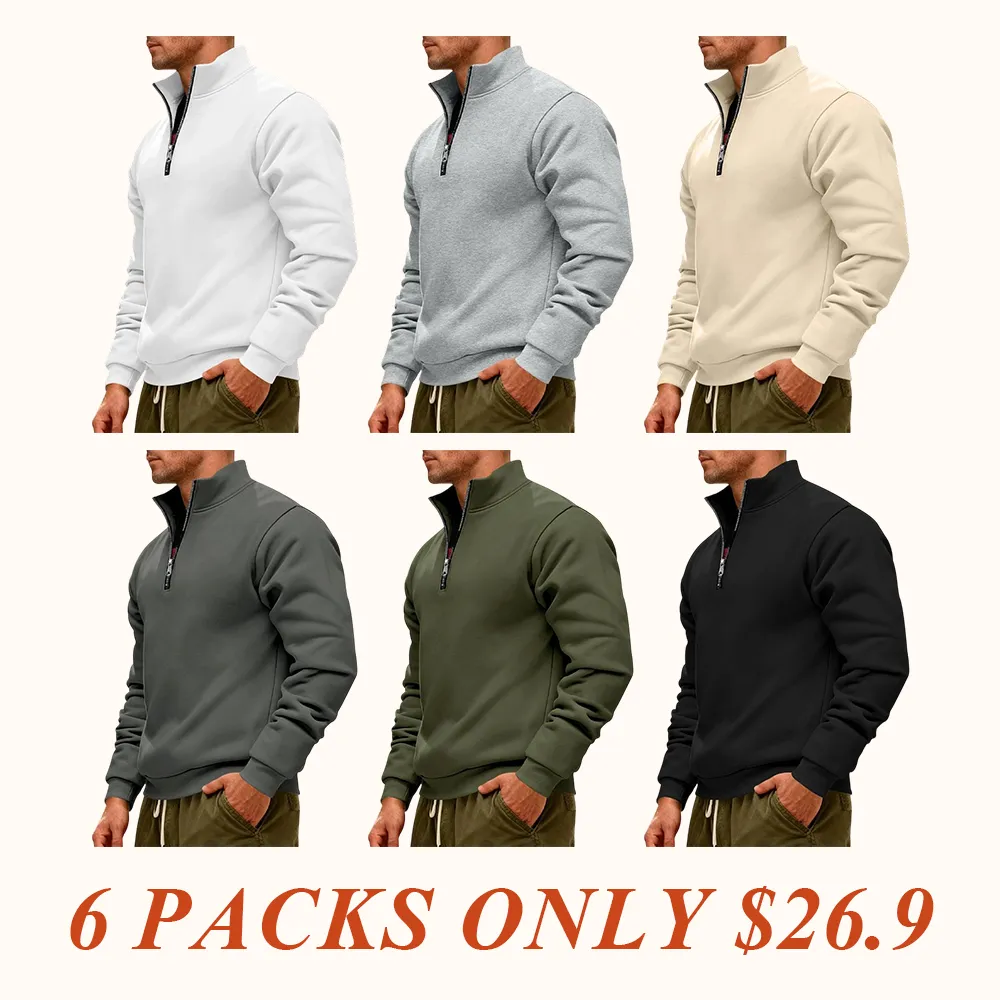 Men's Winter Fleece Lined Hoodie, Casual Hoodie, Thick Heavyweight Loose Fit Outdoor Sportswear