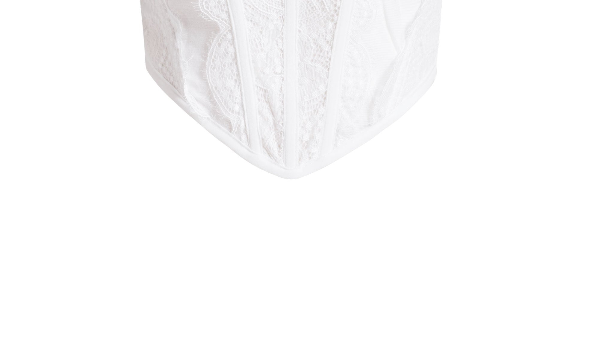 Soft-Touch Corset Lace Top