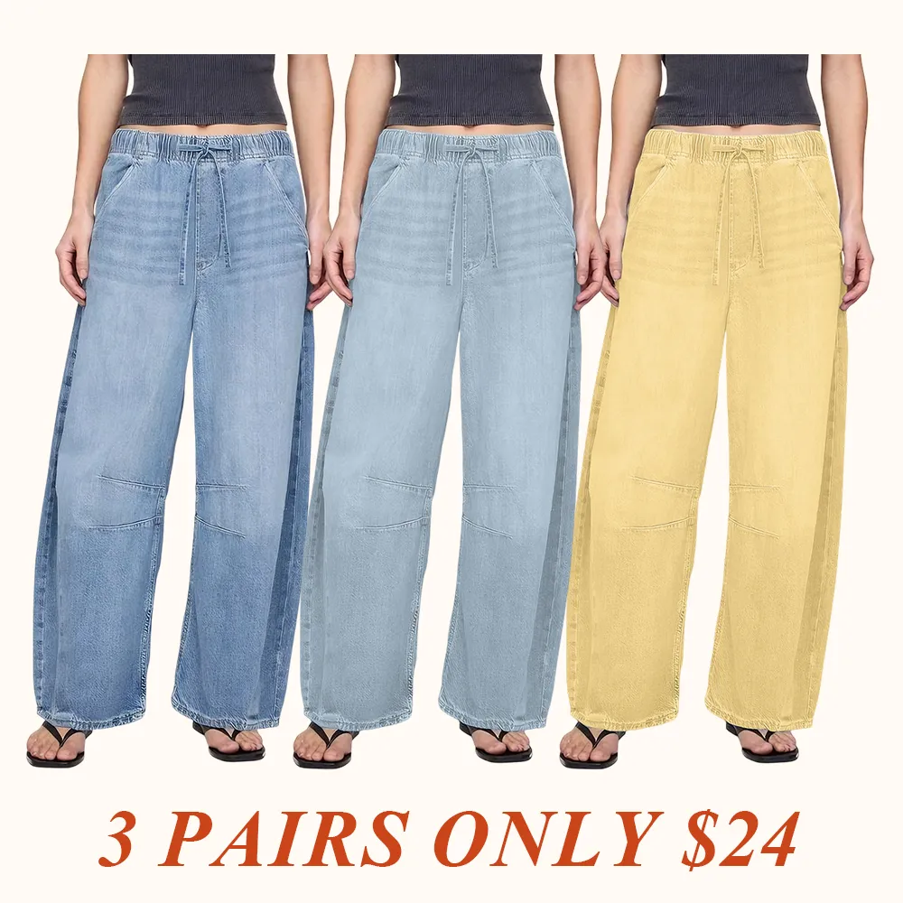 Women's Mid Rise UltraSoft Easy Horseshoe Jeans
