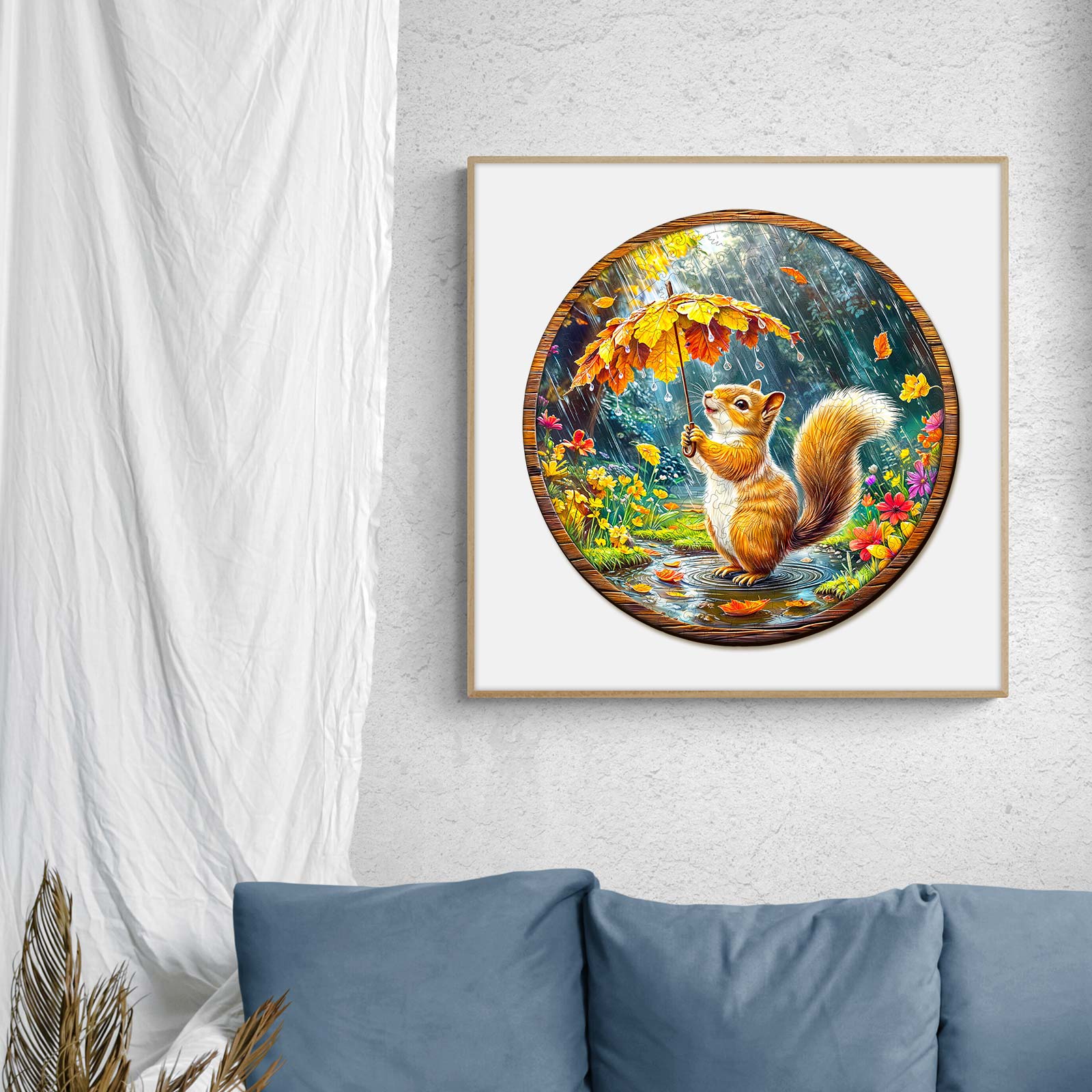 Squirrel Dreams Wooden Jigsaw Puzzle