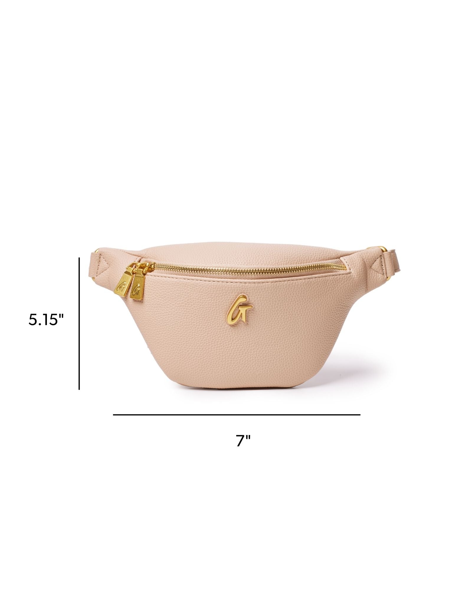 MINI PEBBLE FANNY PACK - NUDE