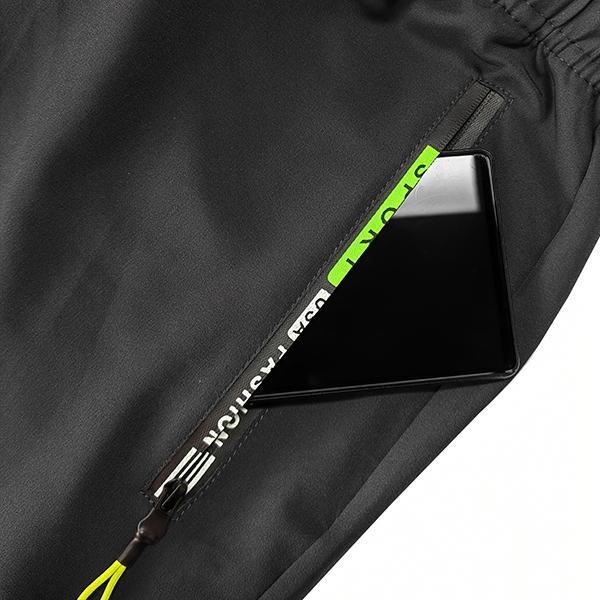 Men's Casual Pants with Zipper Pockets Cargo