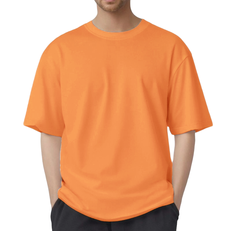 No Sagging! Heavyweight Oversized TShirts - Shape-Retaining, Thick Cotton, Strong Neckline & Premium Look Mens Tshirts Crewneck Tees for Summer & Spring