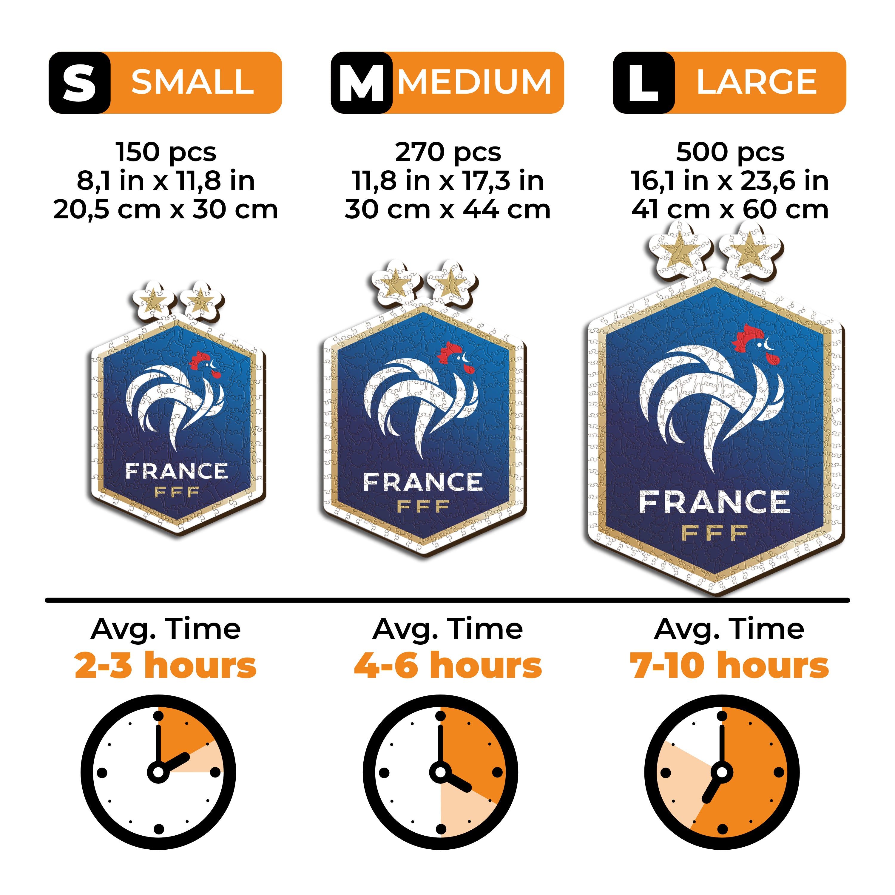 France® Logo - Wooden Puzzle