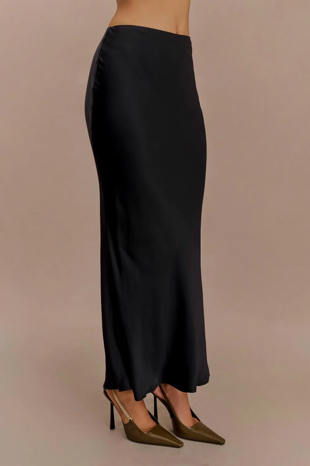 Satin Maxi Skirt