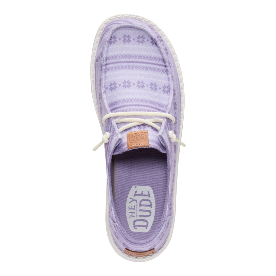 Wendy Nordic Sweater - Purple Ash/Multi