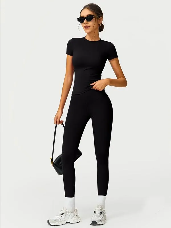 Women Quick Dry Yoga Set Workout Sportswear