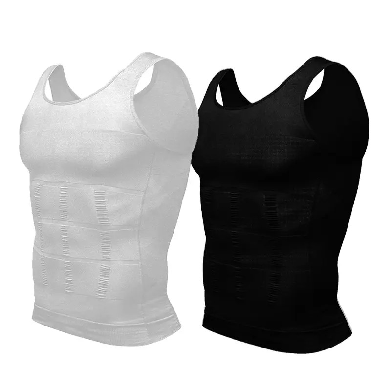 🔥8-Pack $24🔥Men's Sleeveless Shirt Shapewear Breathable Sport Vest