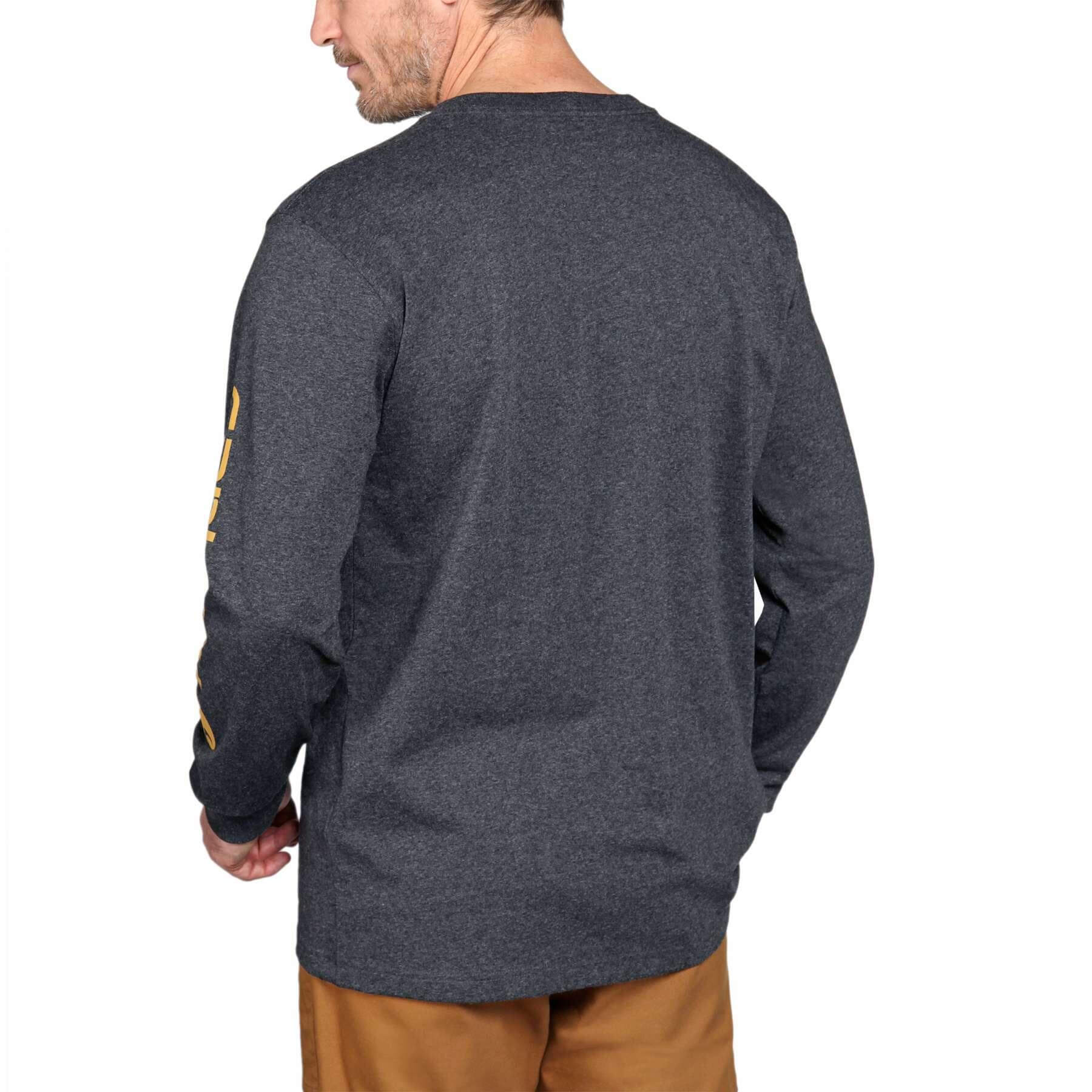 CHT Heavyweight Relaxed Fit Long-Sleeve Logo T-Shirt EK231