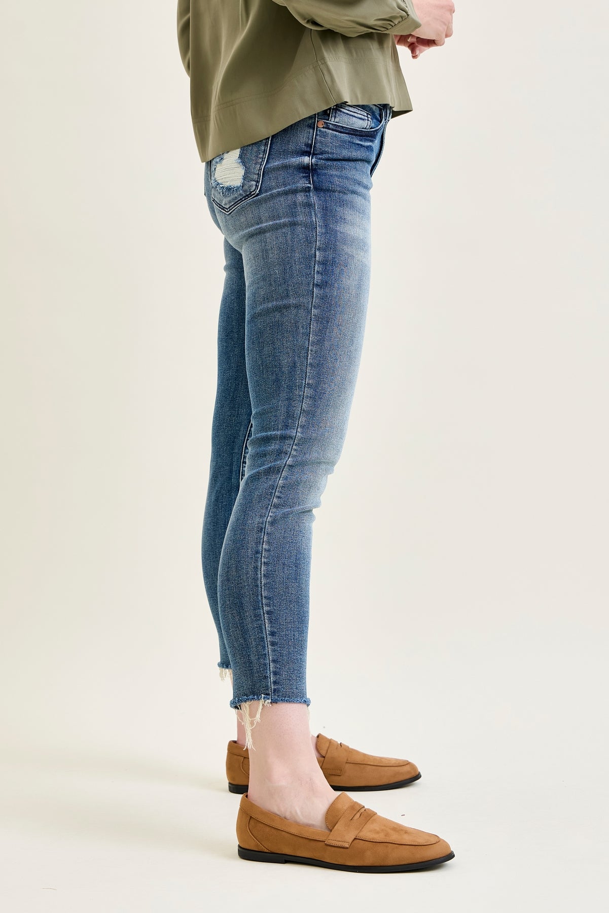 Angie Raw Hem Relaxed Fit